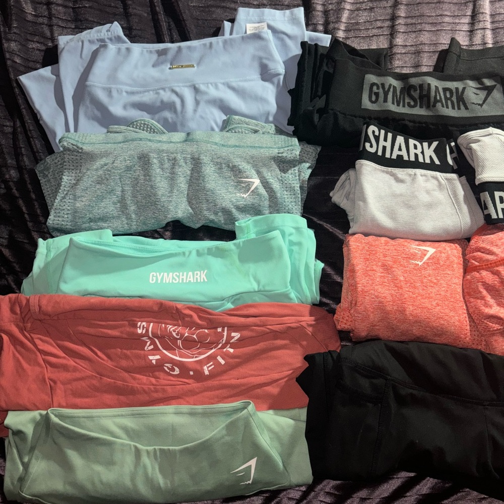 Large Gymshark lot all sizes XS, S